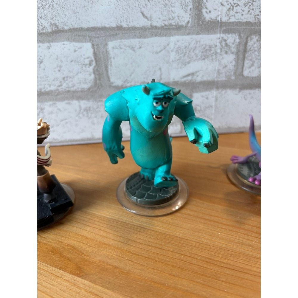 Disney Infinity 1.0 Figure Lot of 3 Sulley, Jack Sparrow, Randall Boggs - Picture 4 of 6